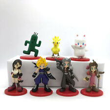 Final Fantasy VII Chibi CLOUD TIFA SEPHIROTH etc Set Color Mini Figure Coca Cola picture