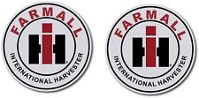 2X IH INTERNATIONAL FARMALL HARVESTER DECAL STICKER 3M US MADE TRUCK CAR TRACTOR picture