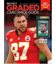 New 2024 Beckett Graded Card Price Guide 25th Edition With Travis Kelce picture