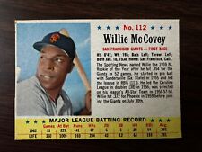 1963 Post - #112 Willie McCovey picture