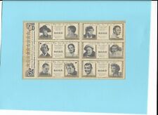 1947 Movie Star Stamps unopened envelope with Katharine Hepburn,Clark Gable picture