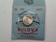 NOS Vintage Bulova  30.0 MM  1627-S Acrylic Crystal      bul-62 picture
