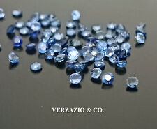 BLUE SAPPHIRE SAPPHIRES GEMSTONES ROUND LOT NATURAL LOOSE NATURAL SAPPHIRE GEMS picture