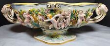 Capodimonte Large Centerpiece Bowl  ITALY #1445 Royal Collection 19.5