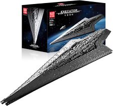 Mould King 13134 Star Wars Star Ship Spaceship Dreadnought Executor Building Set picture
