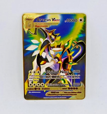Arceus VMAX Gold Metal Card picture