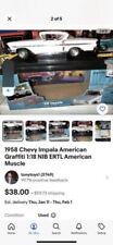 Vintage Year 1965 Lot Of 10 Ertl American Muscle Diecast Cars picture