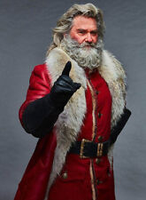 The Christmas Chronicles Santa Claus Leather Coat Fur Jacket picture