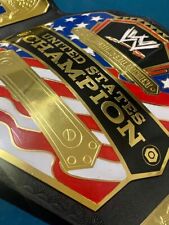 New USA Championship Wrestling Belt WWE Title Belt Adult Size 2MM Replica picture