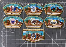 Grand Canyon Council Alumni Association CSP OA Patches Boy Scouts BSA Set of 7 picture