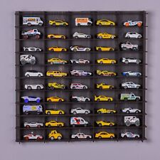 1:64 Toy Car Wall Shelf, Hotwheels,Matchbox Compatible Display Case for 50 Cars picture