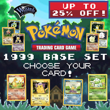 1999 Pokemon Base Set: Choose Your Card All Cards Available-  picture