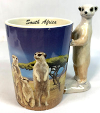 Mug Meerkat South Africa Family Standing Meerkat Handle picture