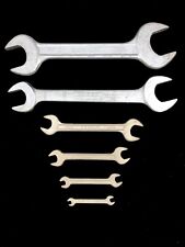 British Standard Whitworth Open Ended Spanner Wrench Set | 6 pcs picture