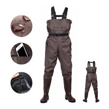Chest Wader for Men Women Fishing Hunting Nylon Bootfoot Waterproof with Boots picture