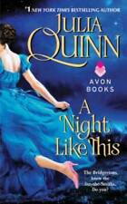 A Night Like This - Mass Market Paperback By Quinn, Julia - GOOD picture