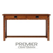 Mission Stickley Style Sofa Table Console Craftsman Arts Crafts Minimalist Entry picture