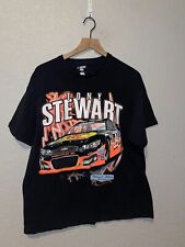 2011 Nascar Tony Stewart Stewart-Haas Racing #14 Black Orange Shirt Tee 2010s XL picture