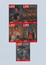 Life Magazine Lot of 5 Full Month November 1954 1, 8, 15, 22,29 Civil Rights ERA picture