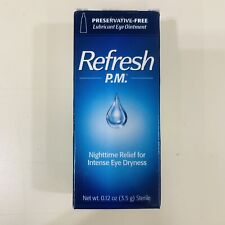 Refresh PM Lubricant Nighttime Eye Ointment New Sealed  - Exp 07/2024 picture