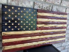 Distressed American Flag, Rustic American Flag, Betsy Ross, Wooden Flag picture