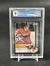 Henrik Zetterberg Rookie Card 2002-03 O-Pee-Chee #331 Red Wings Graded GCG 9 RC picture