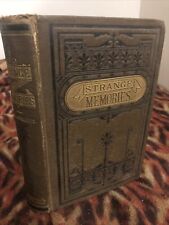 Strange Memories death bed scenes extraordinary conversions First Edition VG picture