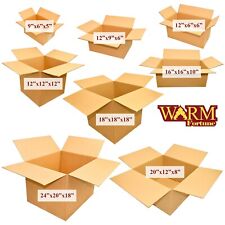 Corrugated Shipping Boxes Cardboard Paper Boxes Shipping Box Corrugated (25 Ct.) picture