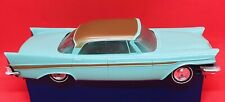 Vintage Jo-Han 1957ChryslerNew Yorker Dealer Promo Car Model Rare Turquoise/Gold picture