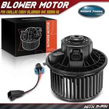 A/C Heater Blower Motor w/Fan Cage for Chevy Silverado 1500 2500 3500 GMC Sierra picture