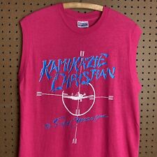 Vintage 80s Kamikazie Christian Rob Cassels Band T-shirt XL 1983 Concert Tour picture
