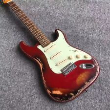 Heavy Relic vintage style aged hand made 6-string electric guitar picture