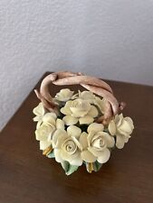 Clearance: Nuova Capodimonte ITALY Small Flower Basket picture