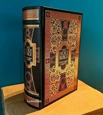 The Holy Bible King James Version Gustave Dore Illustrated Leather Bound NEW picture