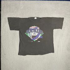 Colorado Rockies MLB Black Vintage 90s Salem Sportswear Shirt Mens XL picture