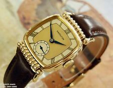 1940 Vintage HAMILTON RUSSELL, Stunning Silver& Champagne Dial, Serviced picture