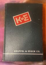 VNT 1955 K+E CATALOG Keuffel & Esser Co Engineering Surveying Drafting Tools. @@ picture