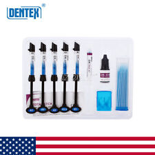 US Kit de resina de compuesto de cura dental Dentex Light Shade A1 A2 A3 A3.5 B1 picture