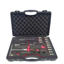 35 PCS Diesel Injector Seat Cutter Set and Manhole Cleaning Set picture