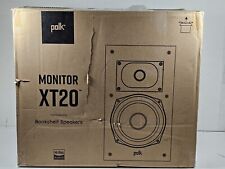 Polk Audio Monitor XT20 Bookshelf Speakers - Pair - Black picture