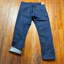 Vintage Levi's 505 0217 Selvedge Jeans Mens 42x32 Redline Dead Stock Talon 70s picture