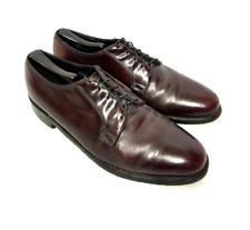 Vintage Florsheim Imperial Dress shoes Derby Brown Found Toe Leather Men's 10M picture