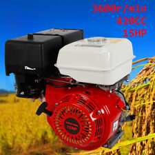 15HP 4-Stroke Gas Engine Motor OHV Horizontal Go Kart Motor Recoil Start 420CC picture