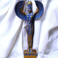 RARE ANCIENT EGYPTIAN ANTIQUITIES Statue Large Of Goddess ISIS With Open Wings picture