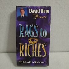 DAVID RING Presents VHS Rags To Riches Which Will YOU Choose picture