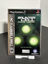 Tom Clancy's Splinter Cell Chaos Theory PlayStation 2 Video Game Limited Edition picture