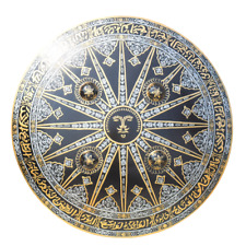 Mughal Islamic Full Arabic Style Persian Antique Engraved Shield picture
