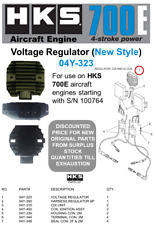 HKS 700E Aircraft Engine Voltage Regulator New Style (DISCOUNT-STOCK CLEARANCE) picture