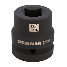 Steelman PRO 1-Inch Drive x 13/16-Inch 4-Point Square Budd Impact Socket, 79333 picture