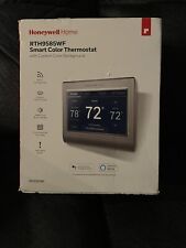 Honeywell Home RTH9585WF1004 Wi-Fi Smart Thermostat - Silver. No Screws. picture